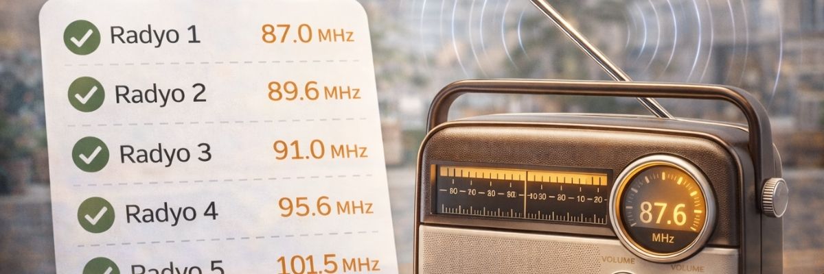 Frekans Rehberi Radyoların MHz Değerleri
